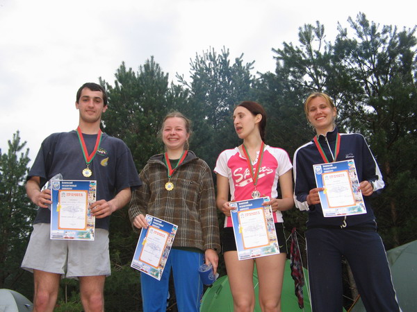 Майская, а награждаемся за Первенство БГУ. Вот такие мы молодцы!