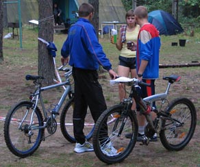 велоориентировщики