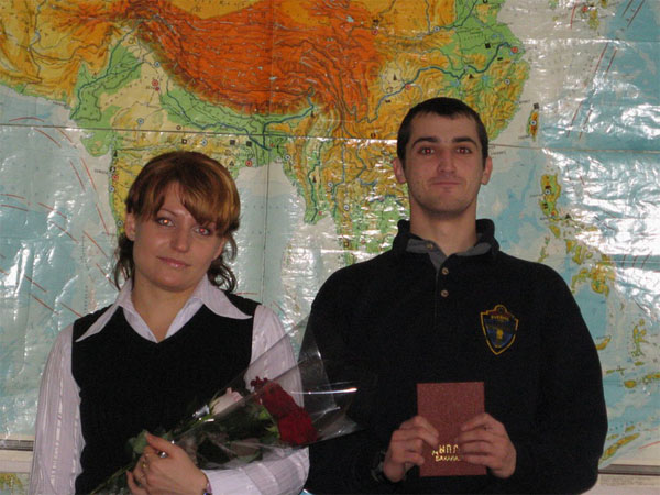 Дипломчик, вот он какой!